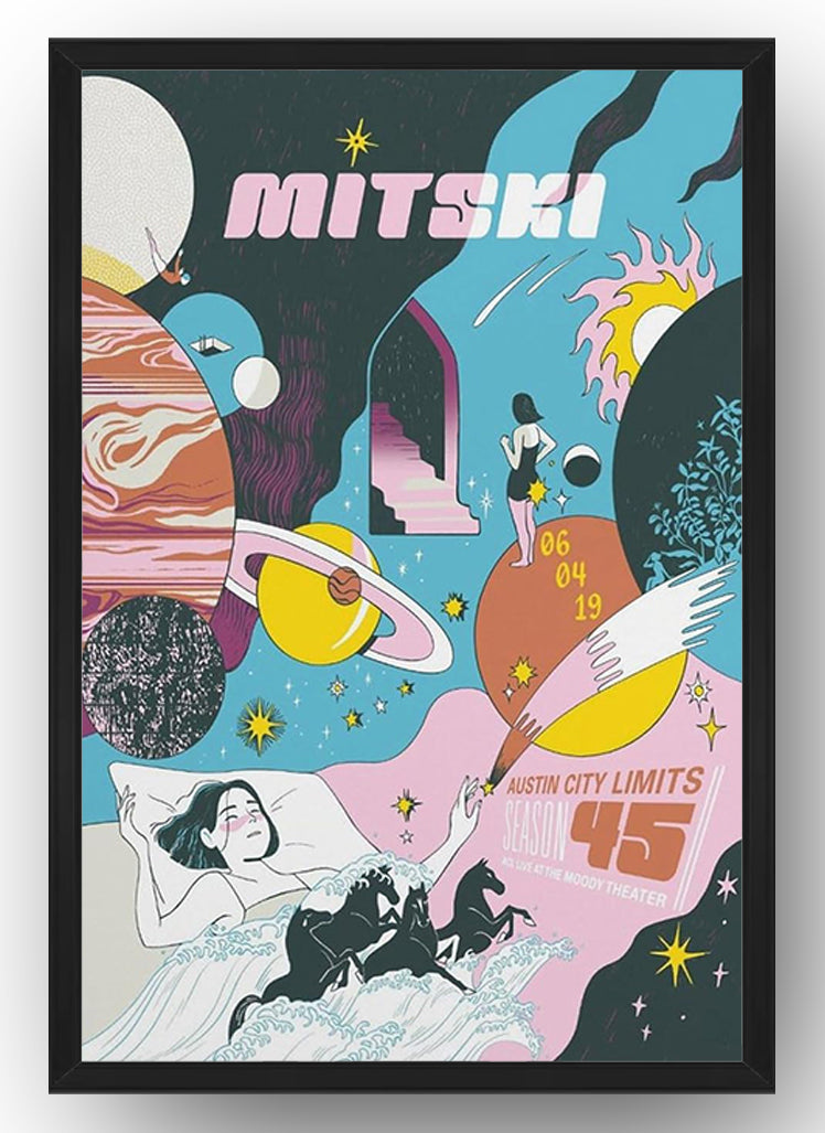 Mitski Music Poster for Room Aesthetic Wall Art (Paper and Canvas) Art Poster Printing Print