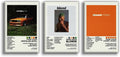 Frank ocean Poster NOSTALGIA ULTRA Album 3 Piece Set (Paper and Canvas) Art Poster Printing Print