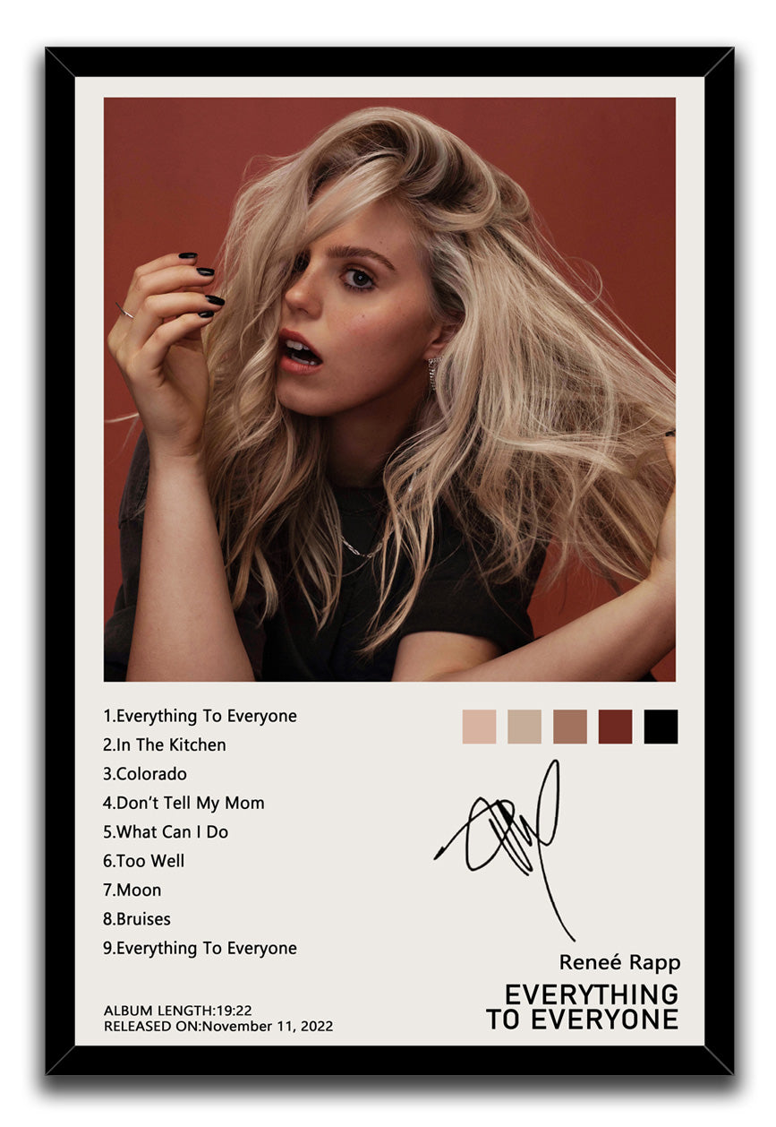 Everything To Everyone Albums Renee Posters (Paper and Canvas) Art Poster Printing Print
