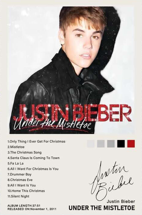 Justin Bieber Music Posters (Paper and Canvas) Art Poster Printing Print