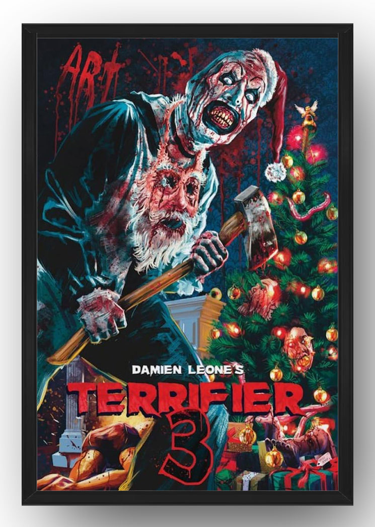 Terrifier 3 Movie Posters (Paper and Canvas) Art Poster Printing Print