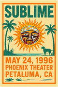 Sublime Poster,Concert at the Phoenix Theater Music (Paper and Canvas) Art Poster Printing Print