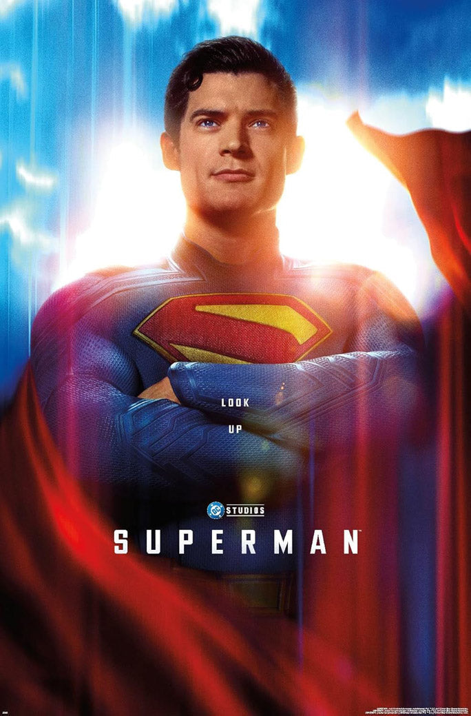 DC Studios Superman (2025) Movie (Paper and Canvas) Art Poster Printing Print