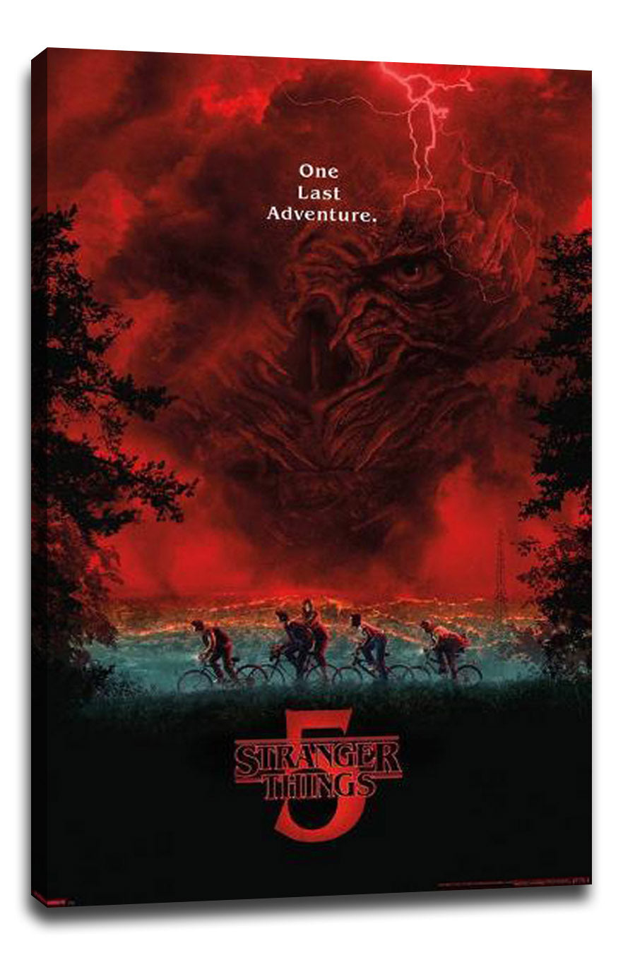 Things: Season 5 (2025) TV Series (Paper and Canvas) Art Poster Printing Print