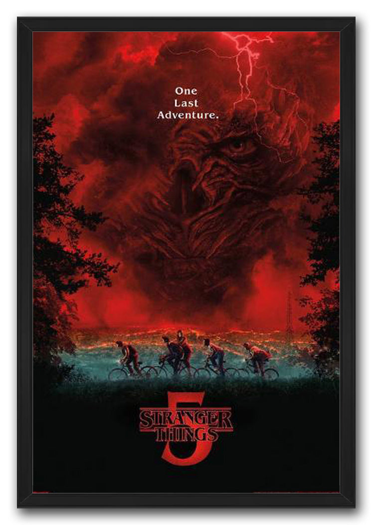 Things: Season 5 (2025) TV Series (Paper and Canvas) Art Poster Printing Print