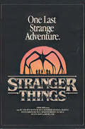 Stranger Things 5 One Last Strange Adventure TV Series (Paper and Canvas) Art Poster Printing Print