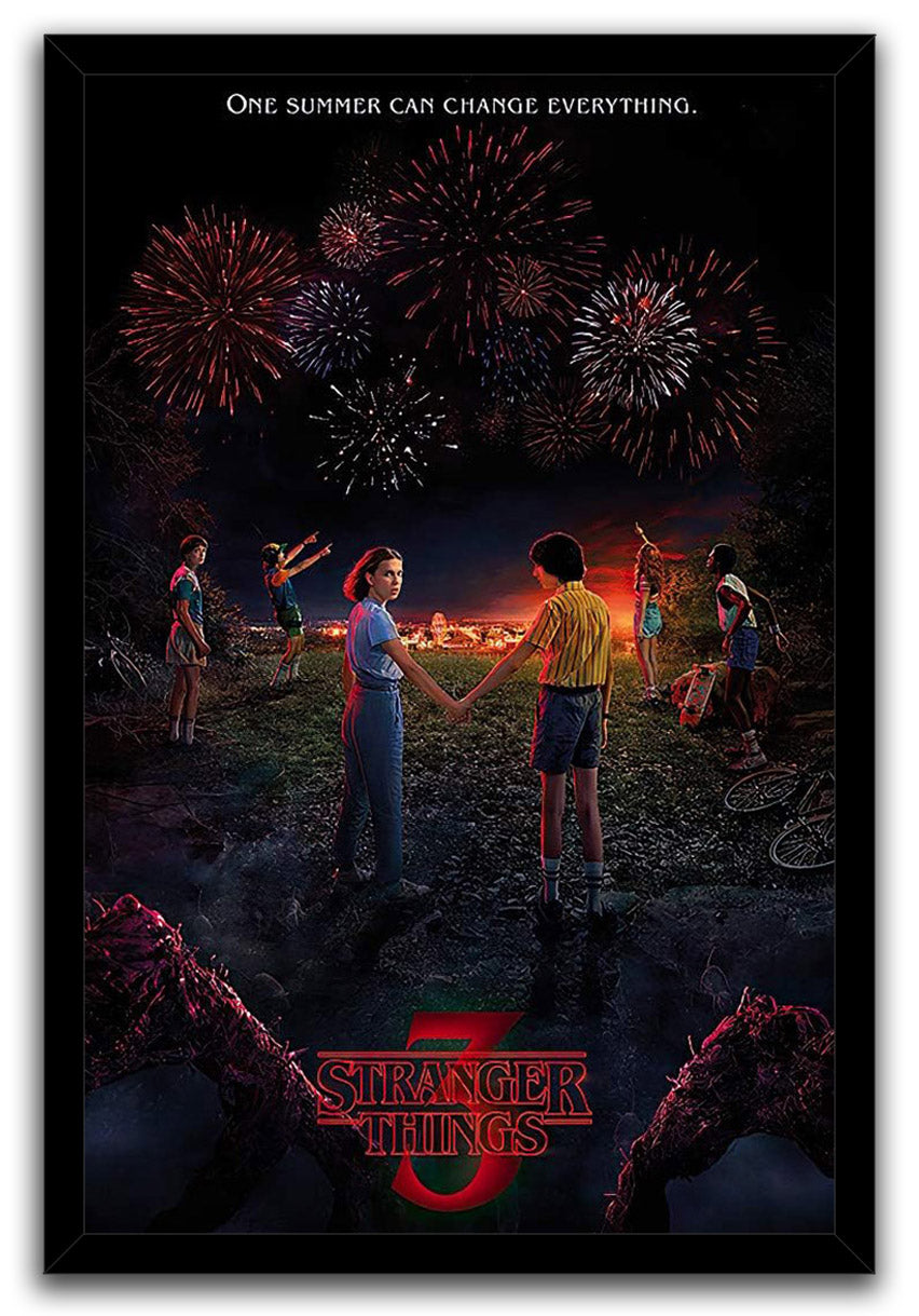 Stranger Things 3 TV Series (Paper and Canvas) Art Poster Printing Print
