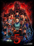 Stranger Things Season 5 TV Series (Paper and Canvas) Art Poster Printing Print