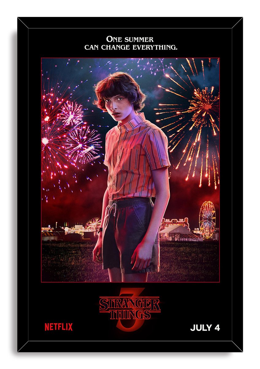 Stranger Things 3 Mike Wheeler Decorative Painting (paper and canvas) art poster printing print