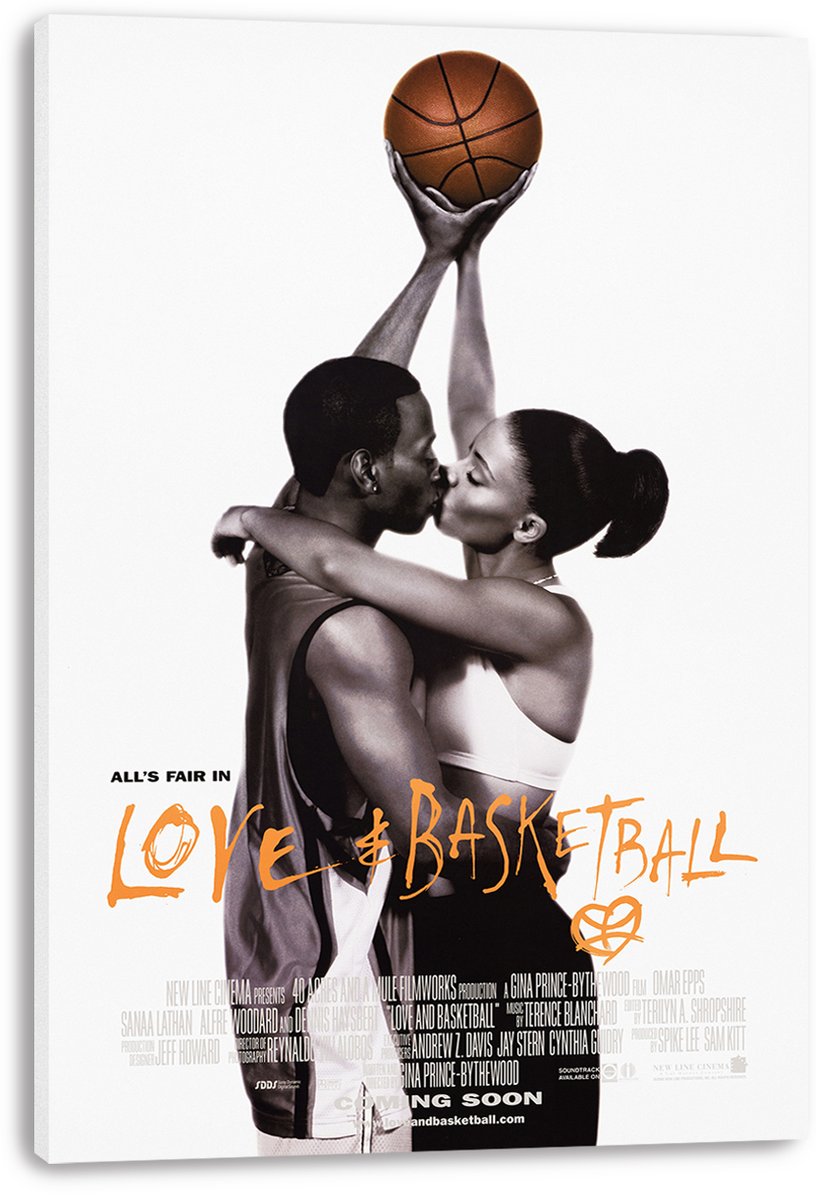 Love & Basketball Movie Poster Decorative Painting (paper and canvas) art poster printing print