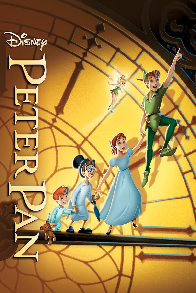 Peter Pan and Friends Decorative Painting (paper and canvas) art poster printing print