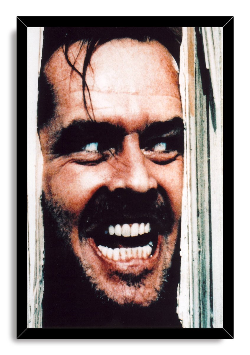 Jack Torrance The Shining Decorative Painting (paper and canvas) art poster printing print