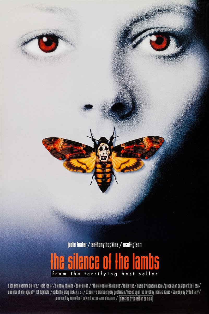 The Silence of the Lambs Movie Poster Decorative Painting (paper and canvas) art poster printing print