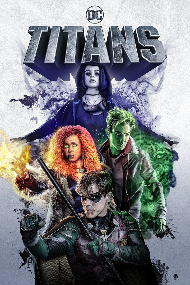 Titans TV Series Decorative Painting (paper and canvas) art poster printing print