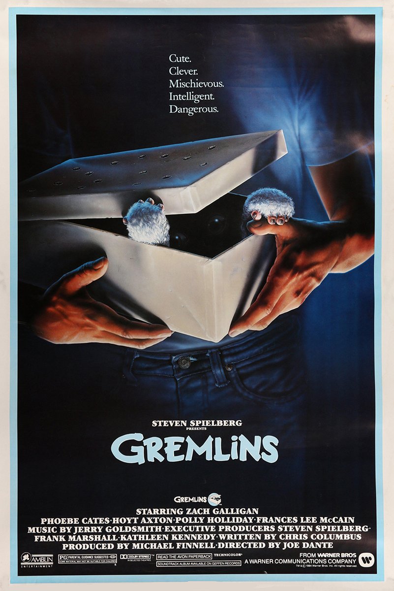 Gremlins Movie Poster Decorative Painting (paper and canvas) art poster printing print