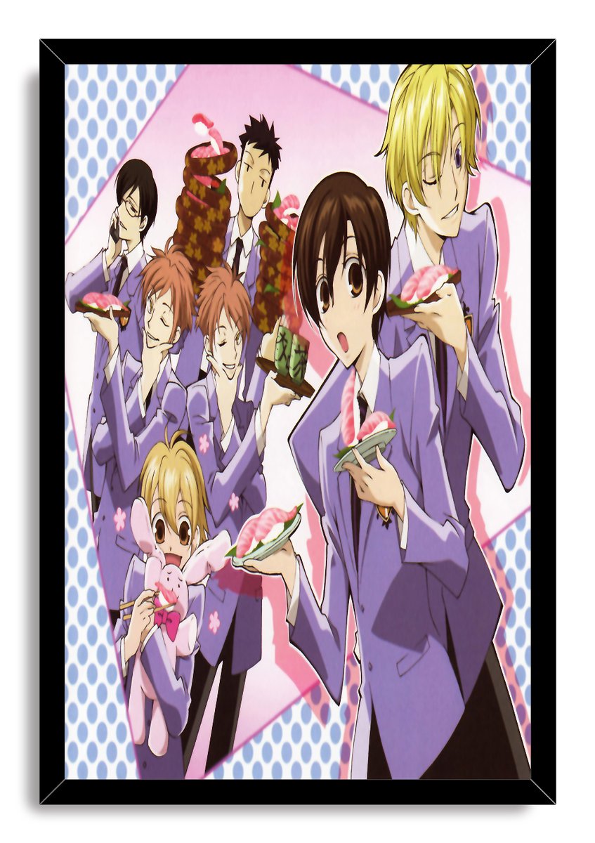 Ouran High School Host Club Decorative Painting (paper and canvas) art poster printing print