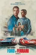 Ford v Ferrari Movie Poster Decorative Painting (paper and canvas) art poster printing print