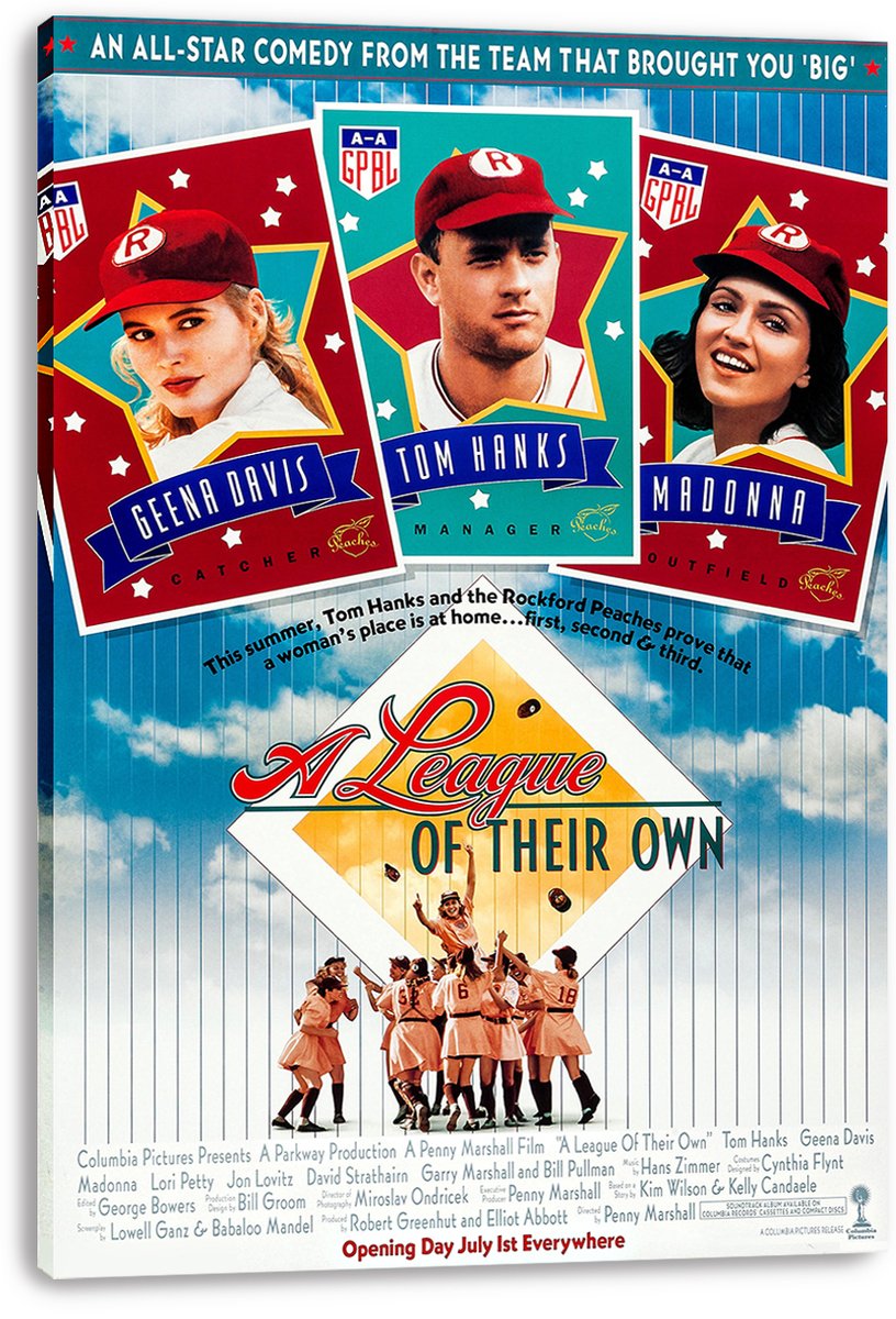 A League of Their Own Movie Decorative Painting (paper and canvas) art poster printing print