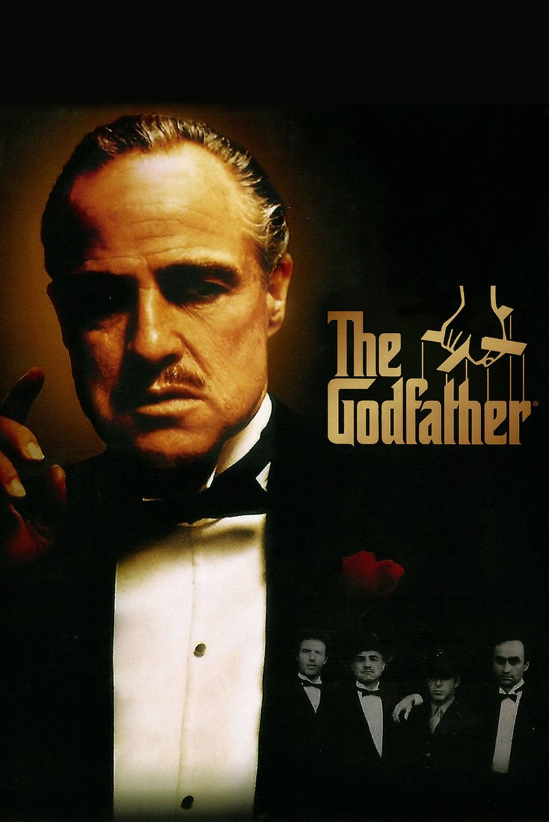 The Godfather Movie Poster Decorative Painting (paper and canvas) art poster printing print