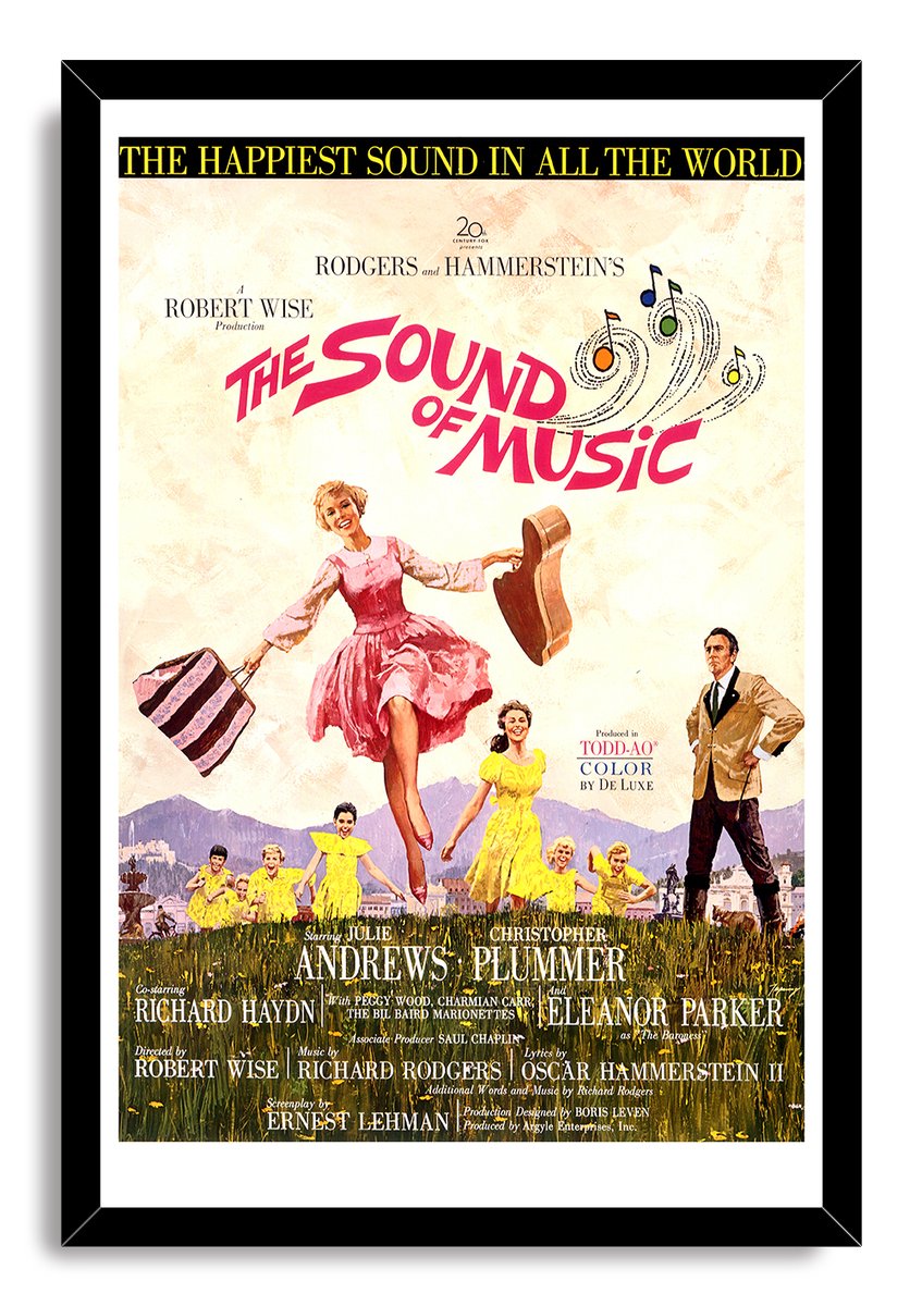 The Sound of Music Movie Poster Decorative Painting (paper and canvas) art poster printing print