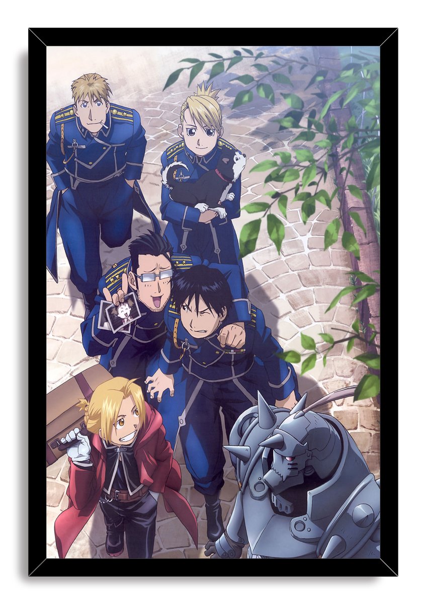 Fullmetal Alchemist Characters Decorative Painting (paper and canvas) art poster printing print