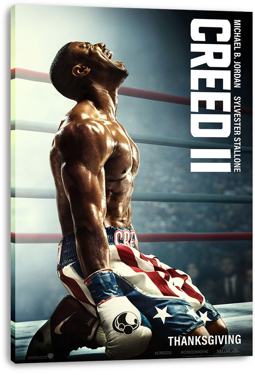 Adonis Creed Michael B. Jordan Creed II Movie Decorative Painting (paper and canvas) art poster printing print