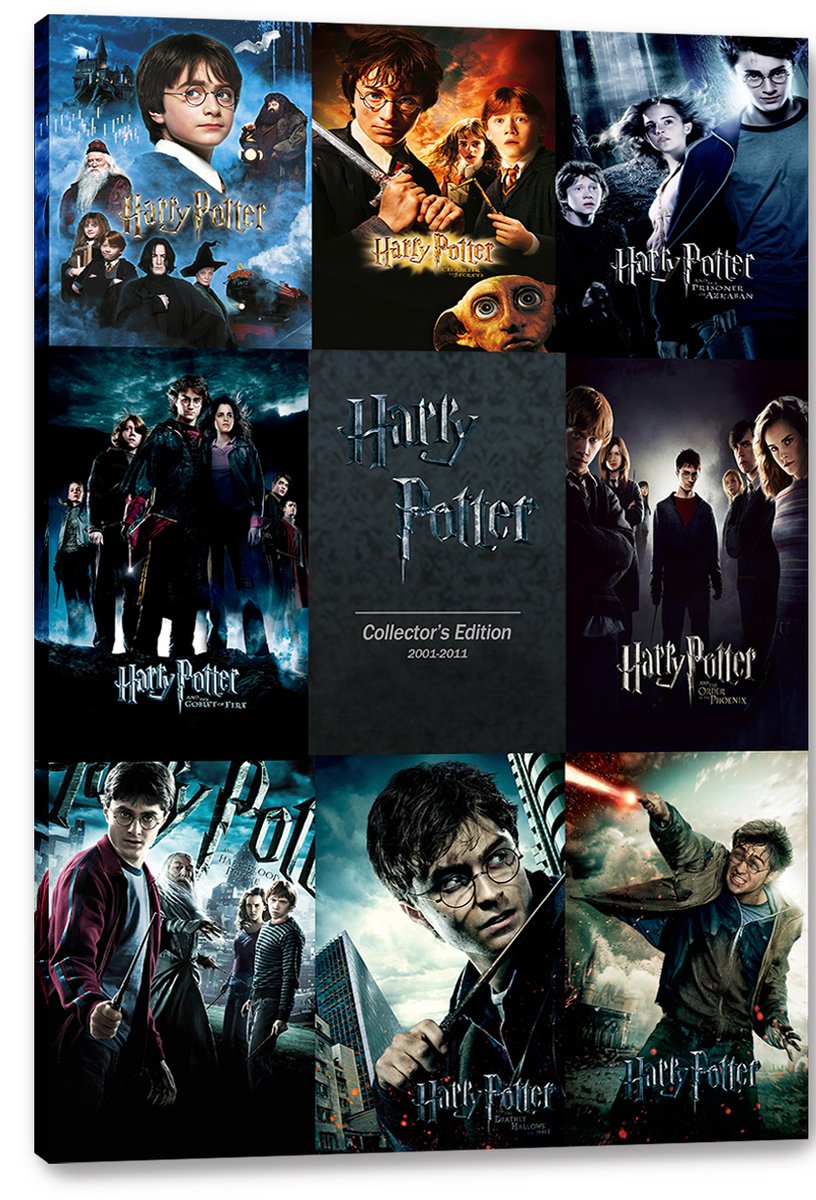 Harry Potter Movie Poster Collection Decorative Painting (paper and canvas) art poster printing print
