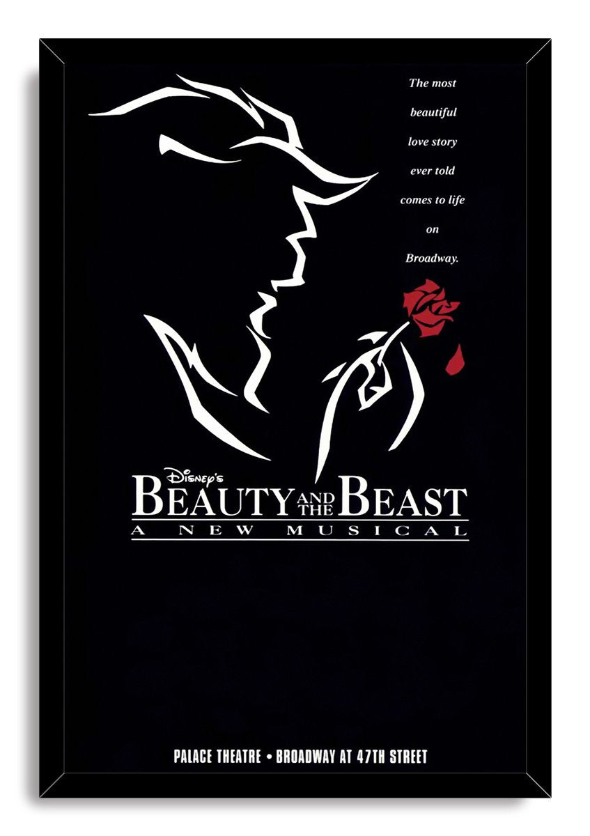 Disney's Beauty and the Beast Musical Decorative Painting (paper and canvas) art poster printing print