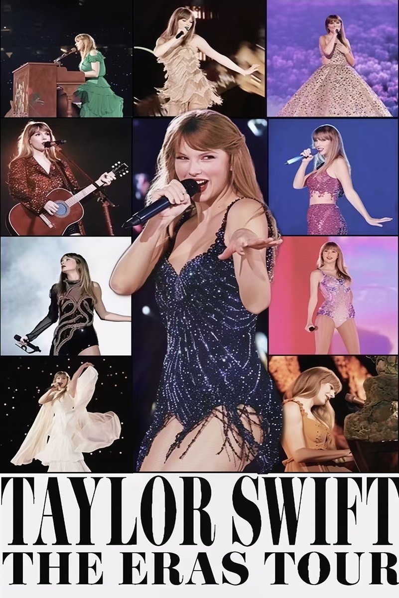 Taylor Swift The Eras Tour Decorative Painting (paper and canvas) art poster printing print