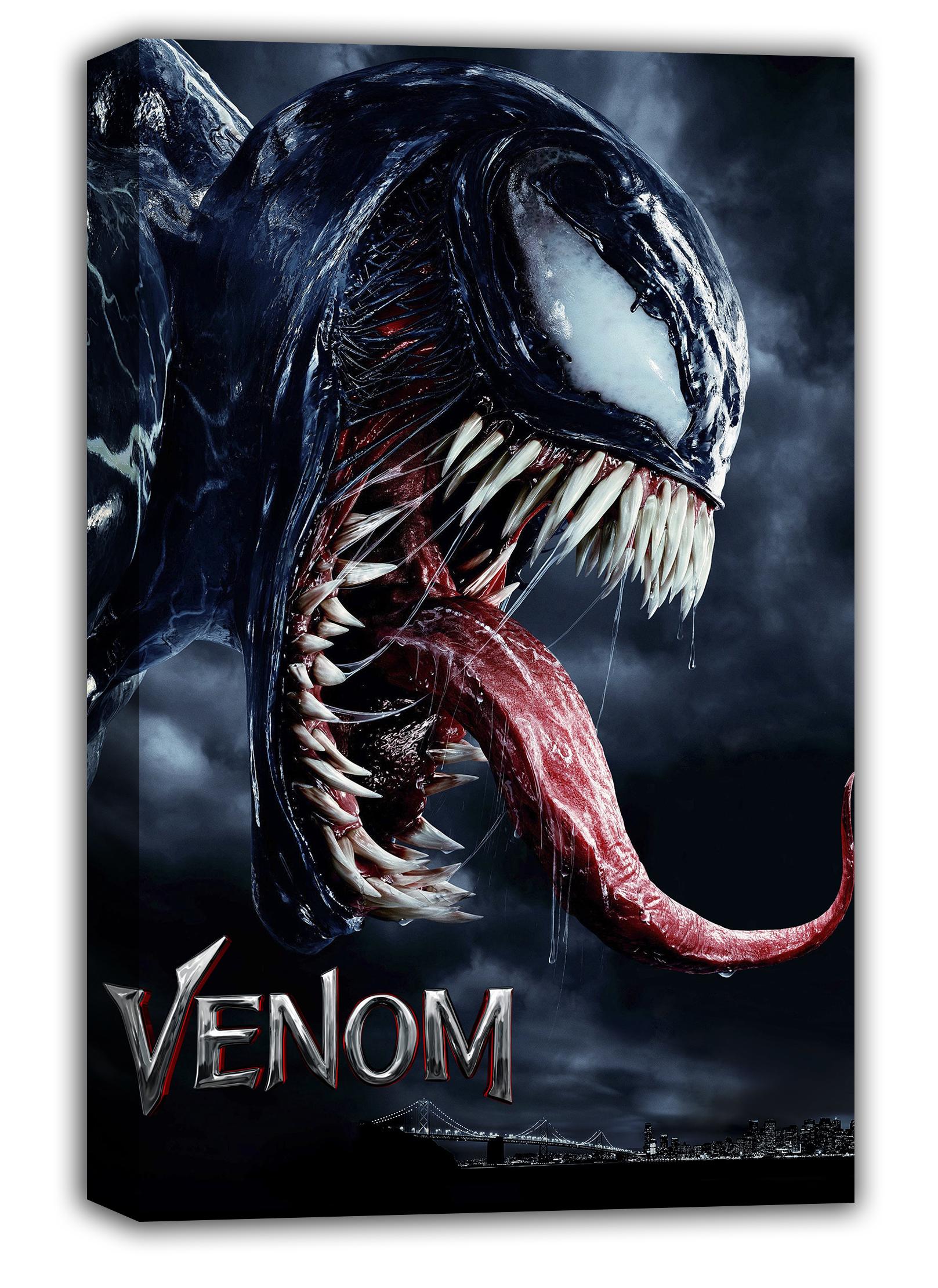 Venom Poster Movie Promo 2018 Tom Hardy (Paper and Canvas) Art Poster Printing Print