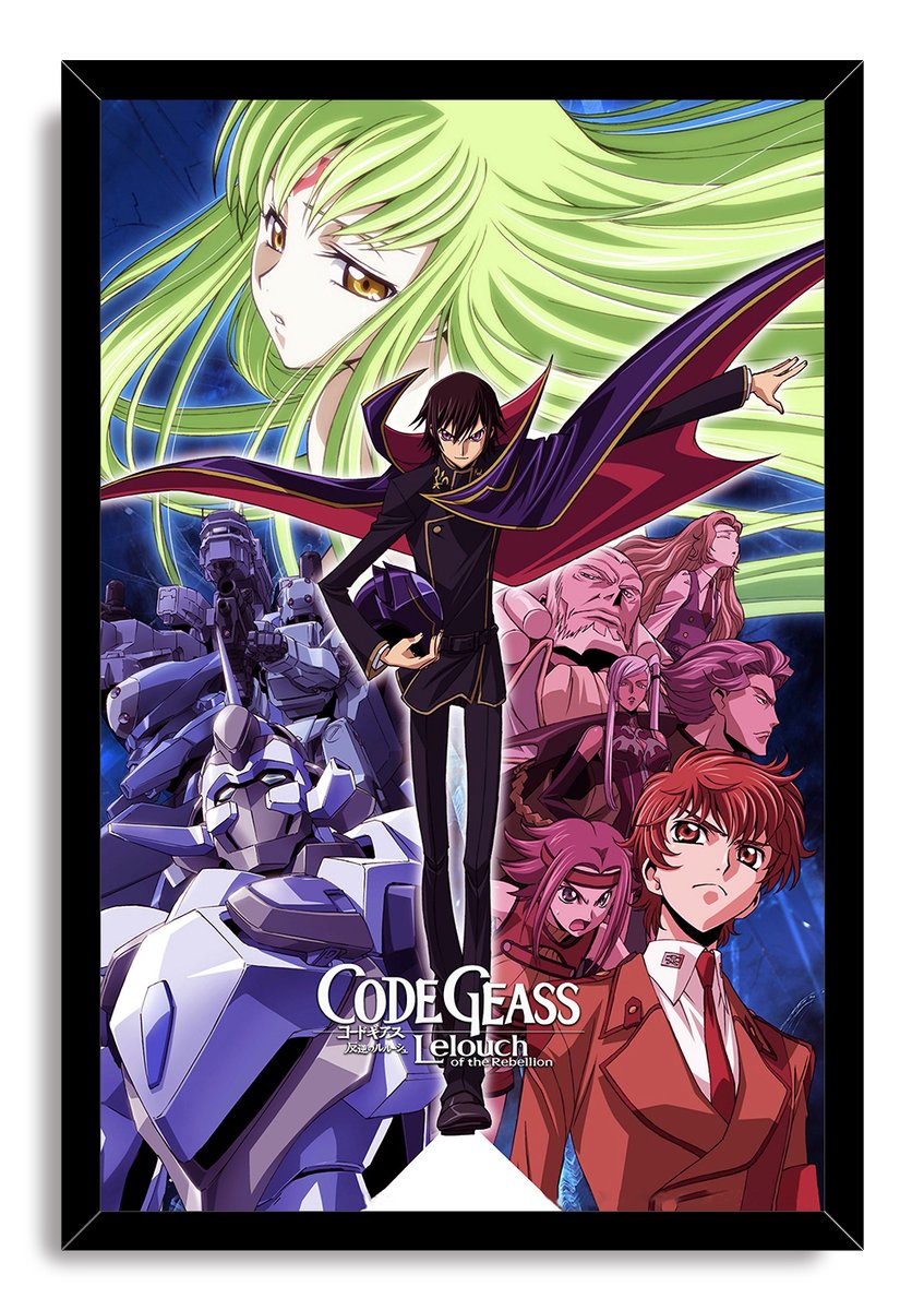 Code Geass Anime Decorative Painting (paper and canvas) art poster printing print