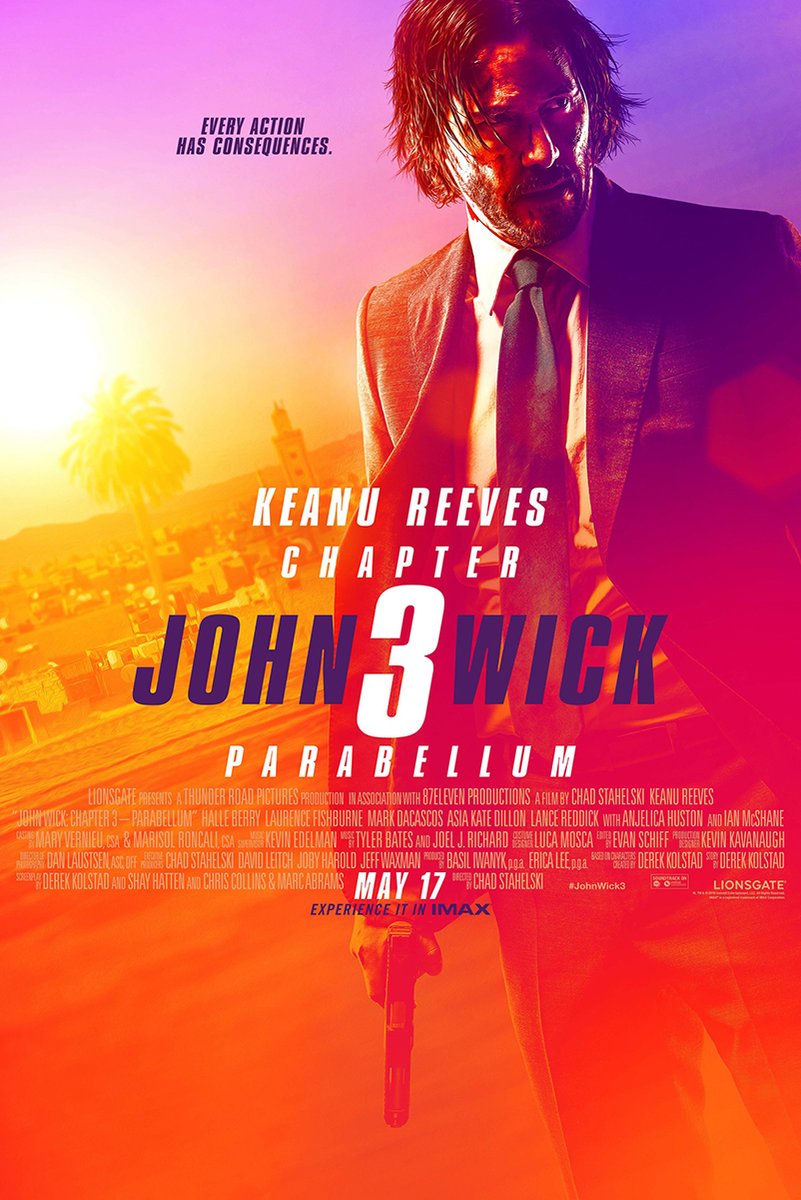 John Wick Keanu Reeves Decorative Painting (paper and canvas) art poster printing print