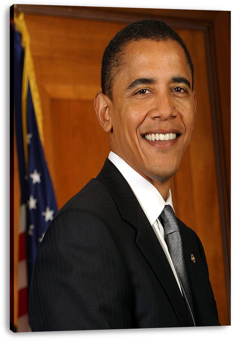Barack Obama Decorative Painting (paper and canvas) art poster printing print