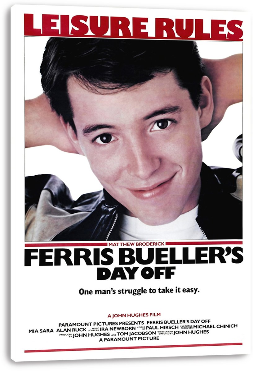 Ferris Bueller's Day Off Movie Poster Decorative Painting (paper and canvas) art poster printing print