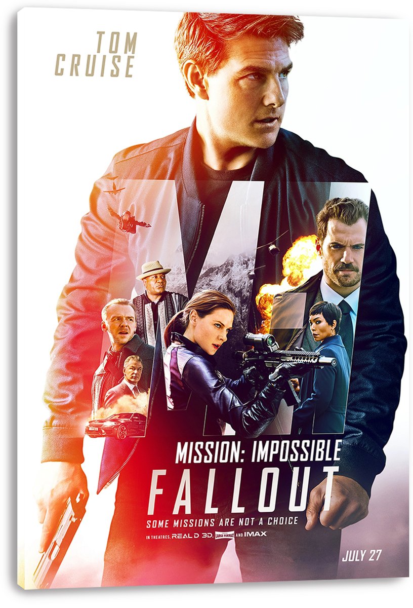 Mission: Impossible - Fallout Movie Poster Decorative Painting (paper and canvas) art poster printing print