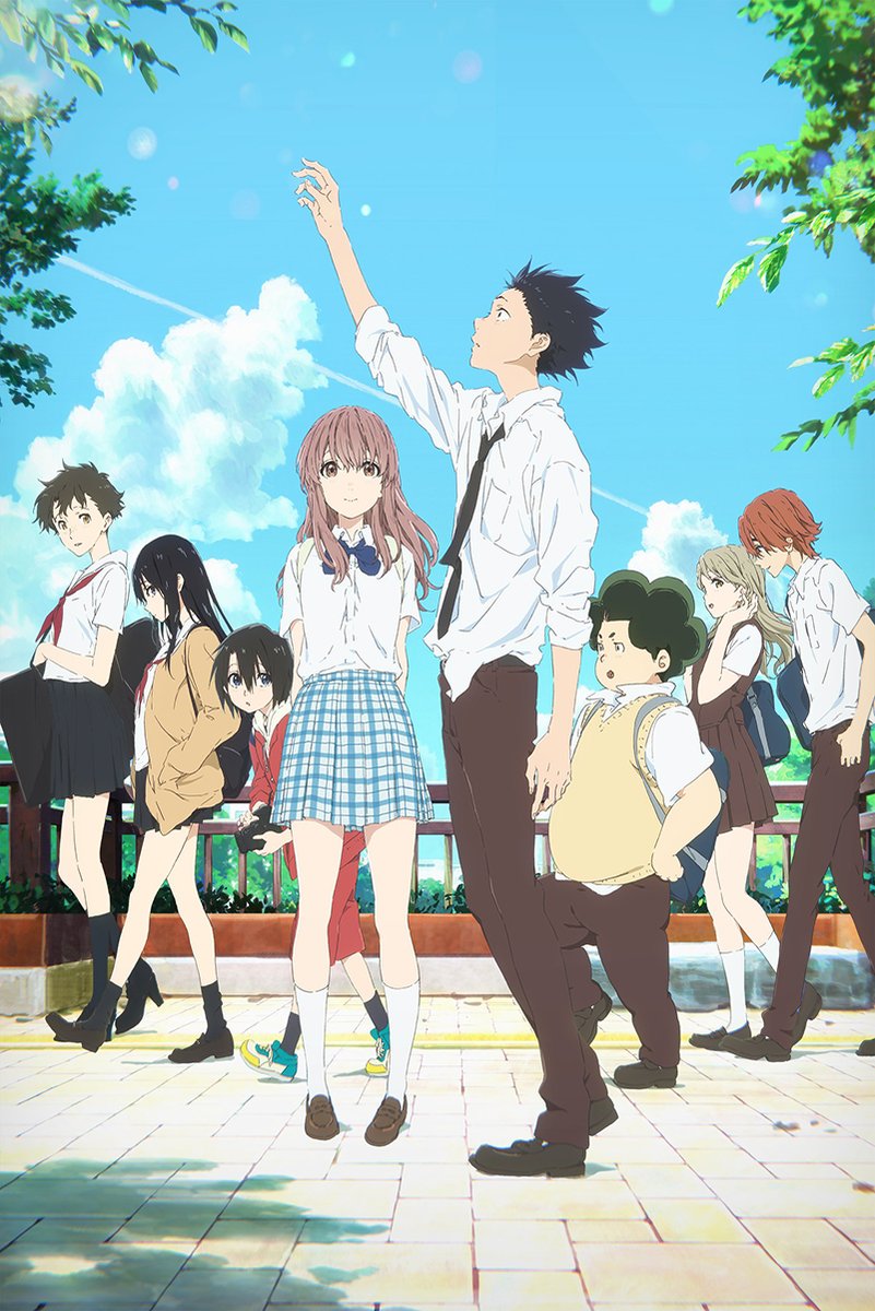 A Silent Voice Anime Movie Characters Decorative Painting (paper and canvas) art poster printing print