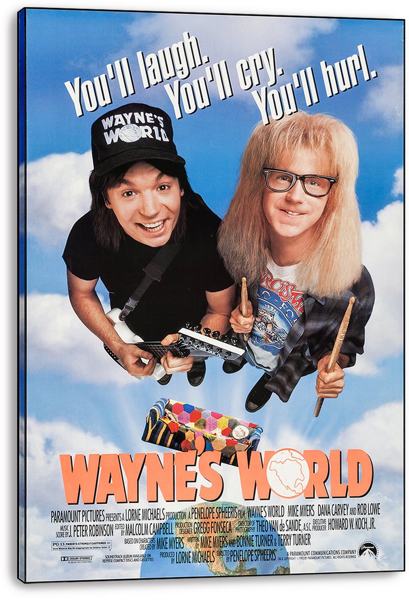 Wayne's World Movie Decorative Painting (paper and canvas) art poster printing print