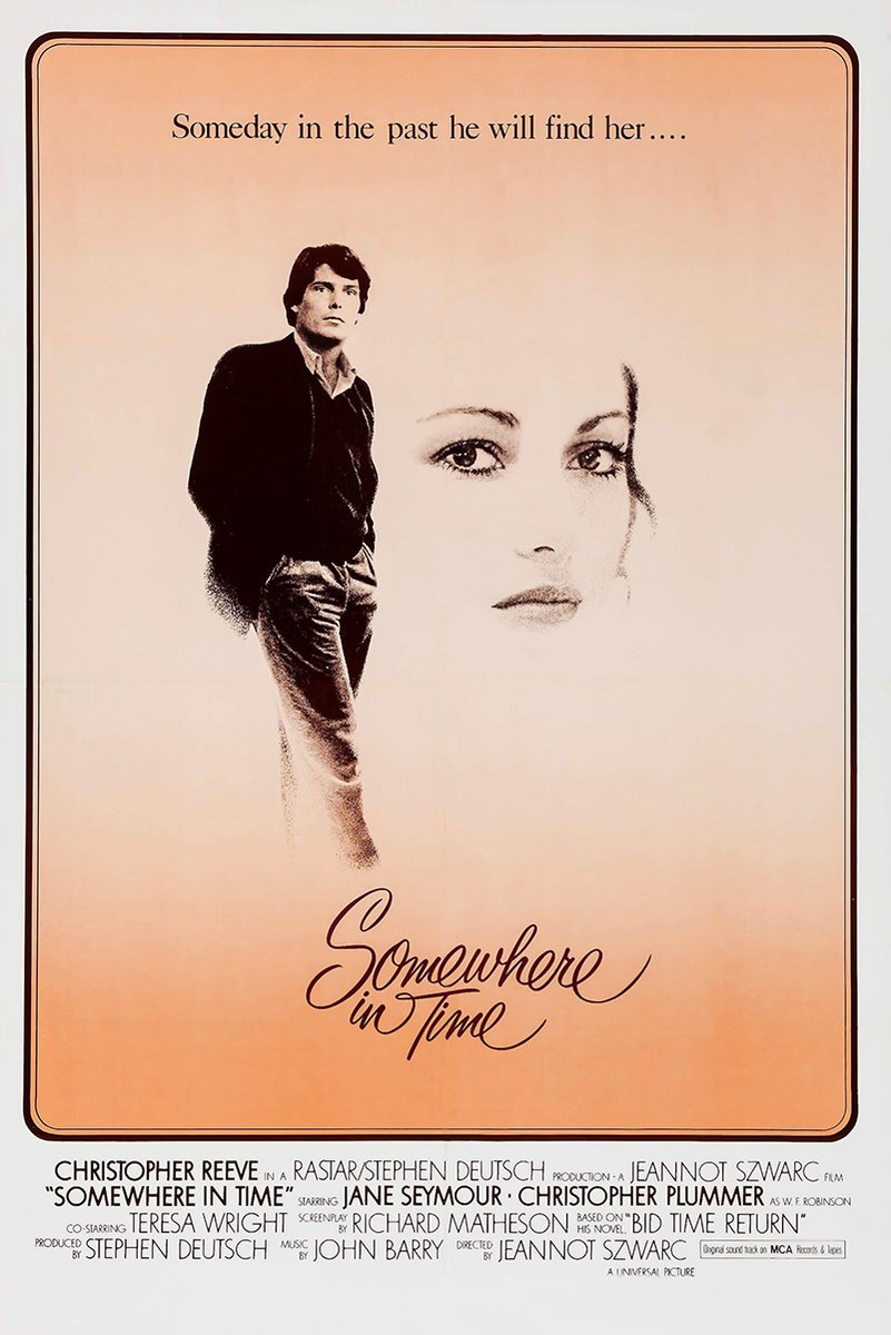 Somewhere in Time Movie Decorative Painting (paper and canvas) art poster printing print