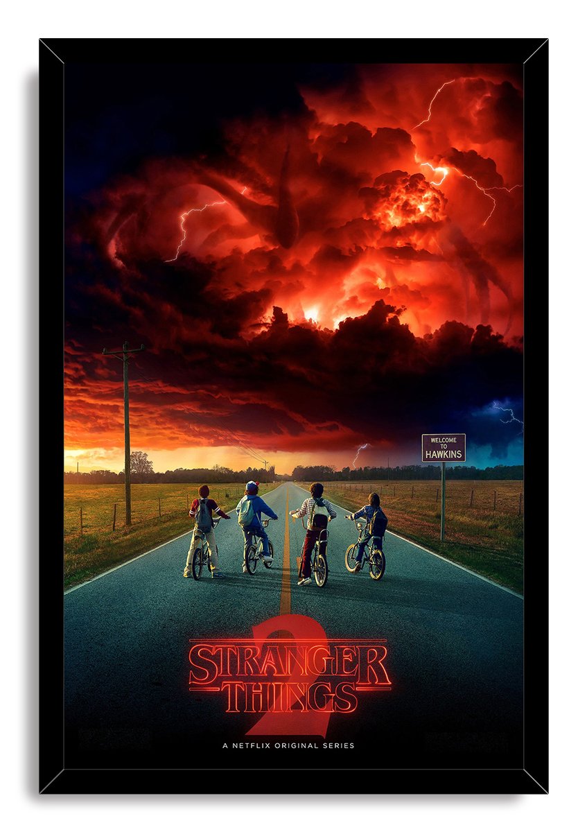 Stranger Things 2 Decorative Painting (paper and canvas) art poster printing print