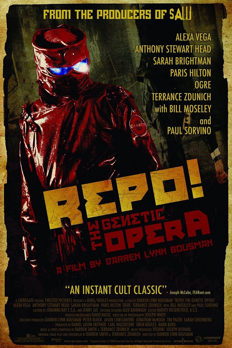 Repo! The Genetic Opera Movie Poster Decorative Painting (paper and canvas) art poster printing print
