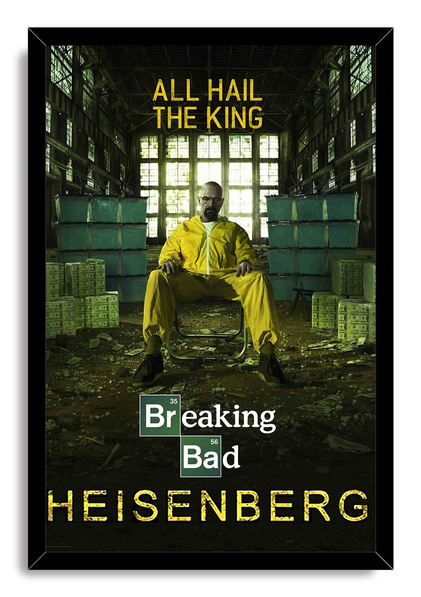 Breaking Bad Heisenberg Decorative Painting (paper and canvas) art poster printing print