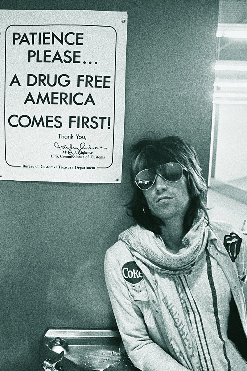 Rolling Stones Keith Richards Decorative Painting (paper and canvas) art poster printing print