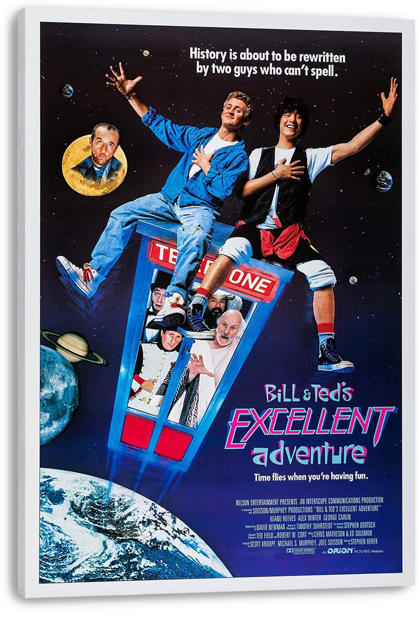 Bill & Ted's Excellent Adventure Decorative Painting (paper and canvas) art poster printing print