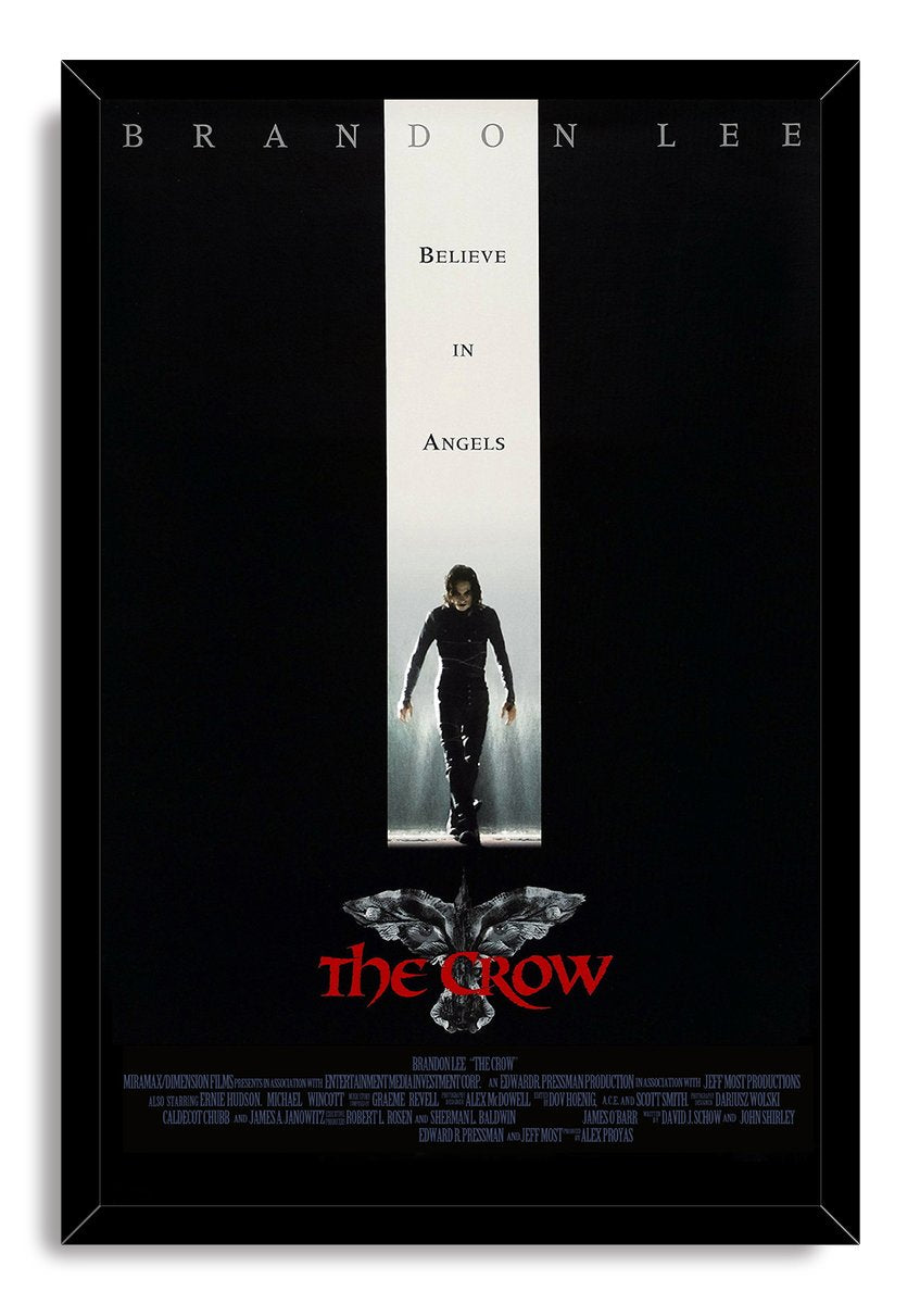 The Crow Brandon Lee Decorative Painting (paper and canvas) art poster printing print
