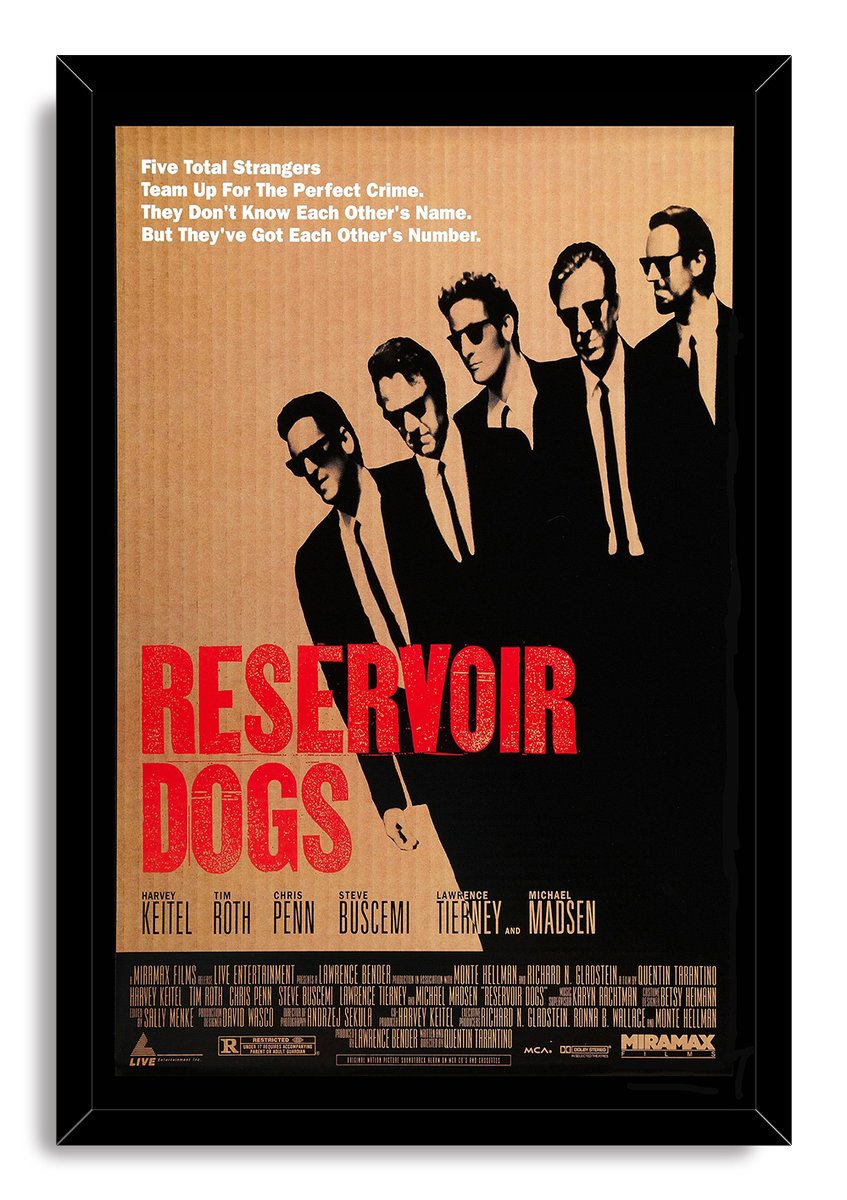 Reservoir Dogs Movie Poster Decorative Painting (paper and canvas) art poster printing print