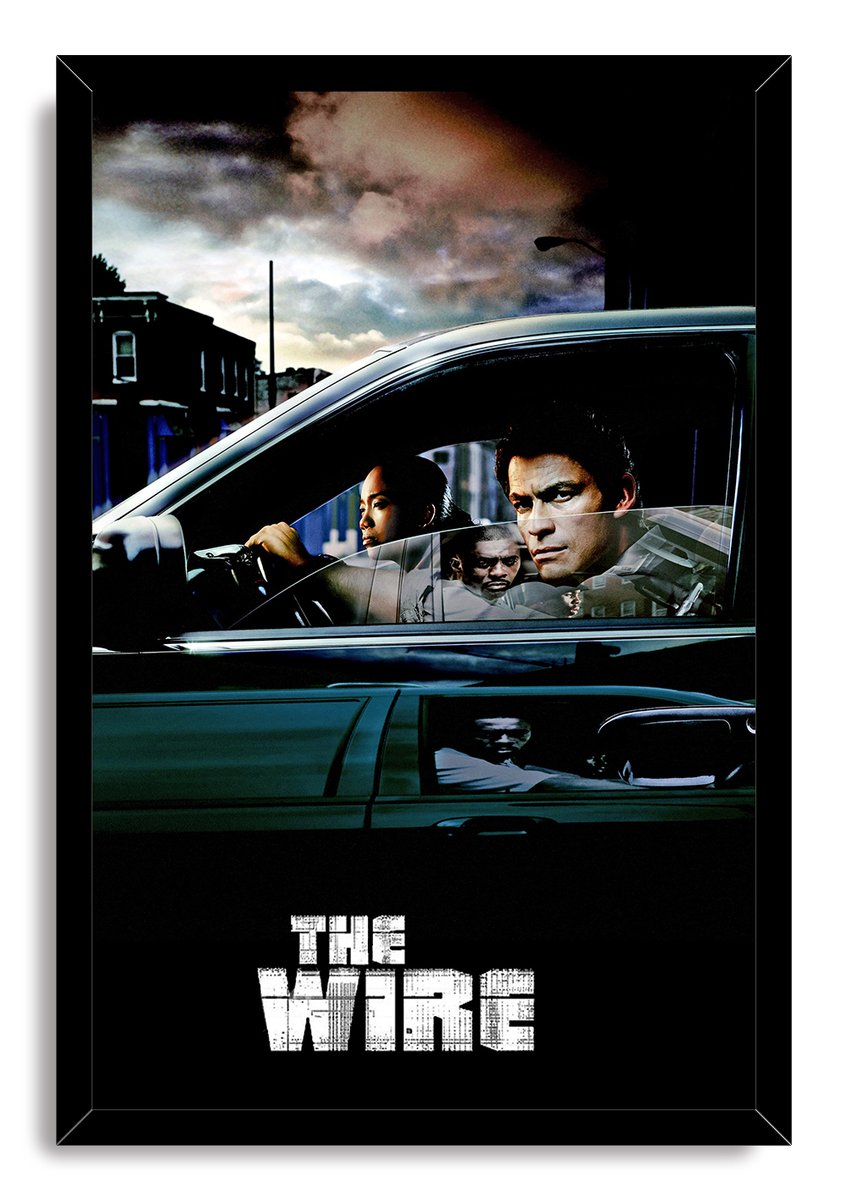 The Wire TV Show Decorative Painting (paper and canvas) art poster printing print