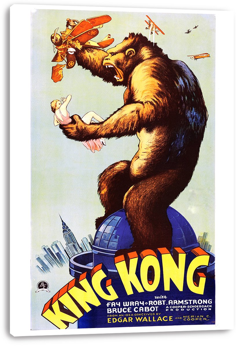 King Kong Decorative Painting (paper and canvas) art poster printing print