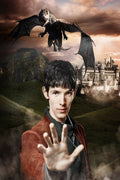 Merlin and Dragon Decorative Painting (paper and canvas) art poster printing print