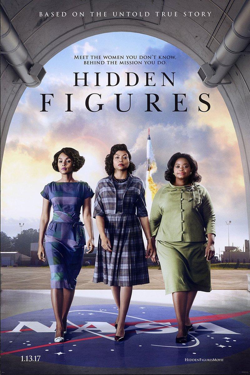 Hidden Figures Movie Poster Decorative Painting (paper and canvas) art poster printing print