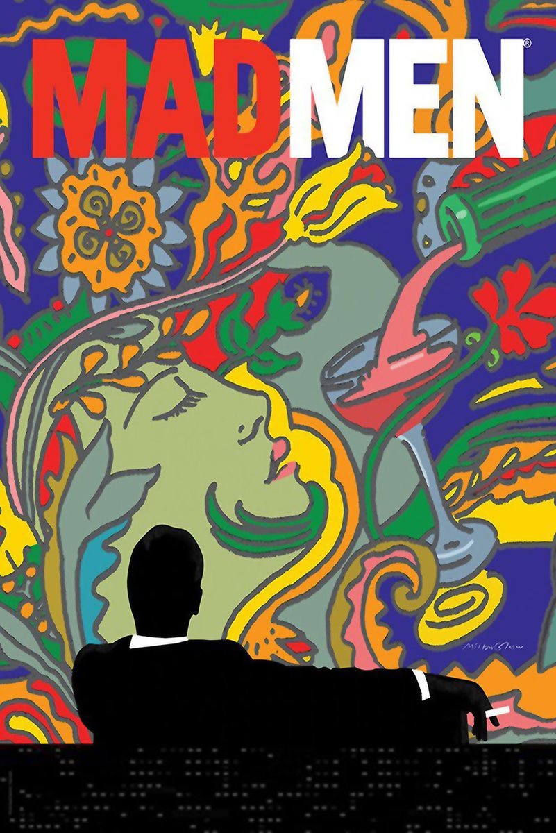 Mad Men Decorative Painting (paper and canvas) art poster printing print
